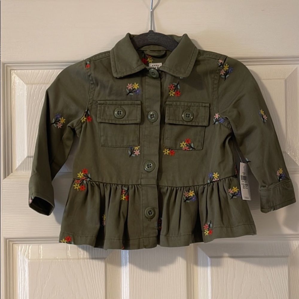 Baby Gap Girls Green Jacket 12-18M